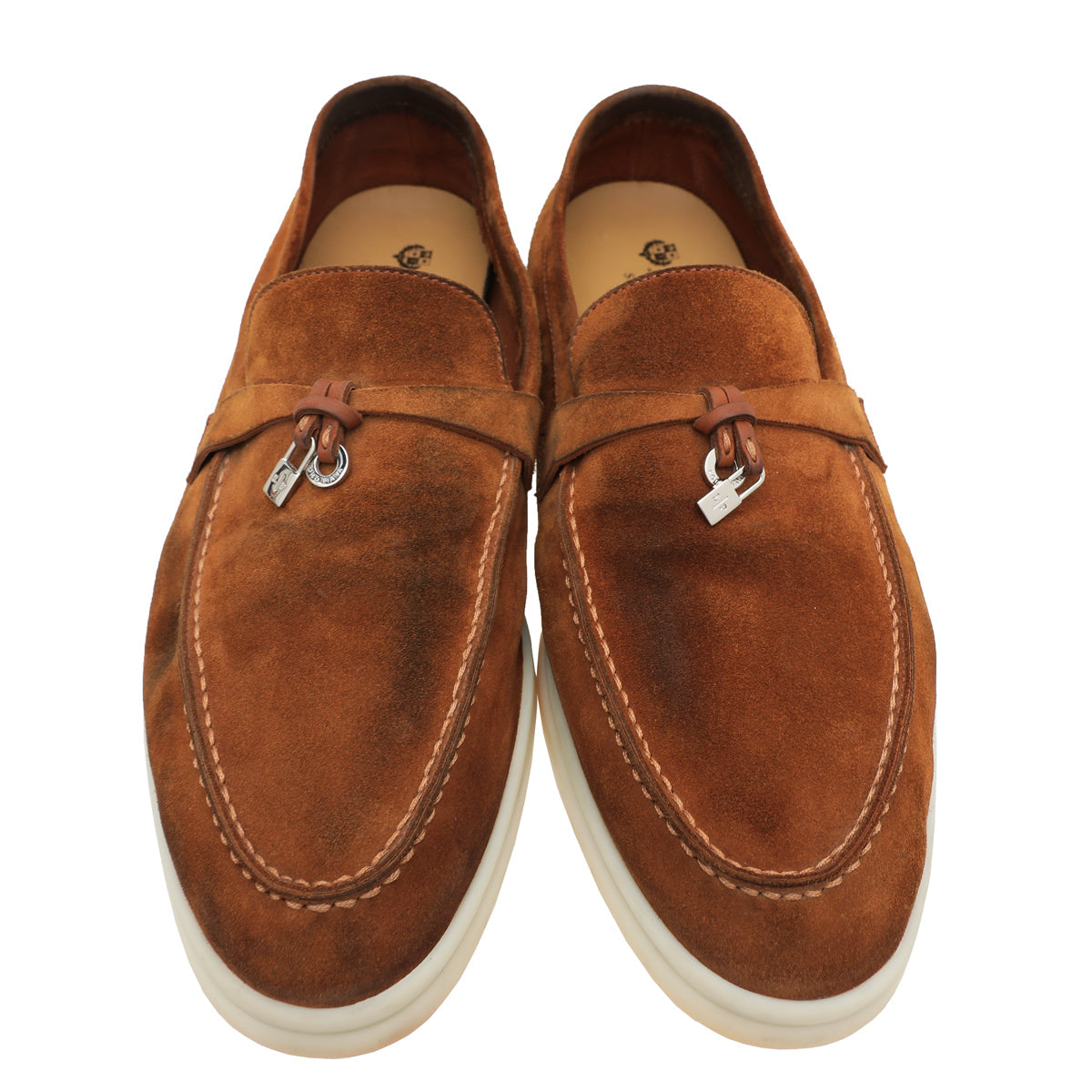 Loro Piana Brown Summer Charms Walk 42