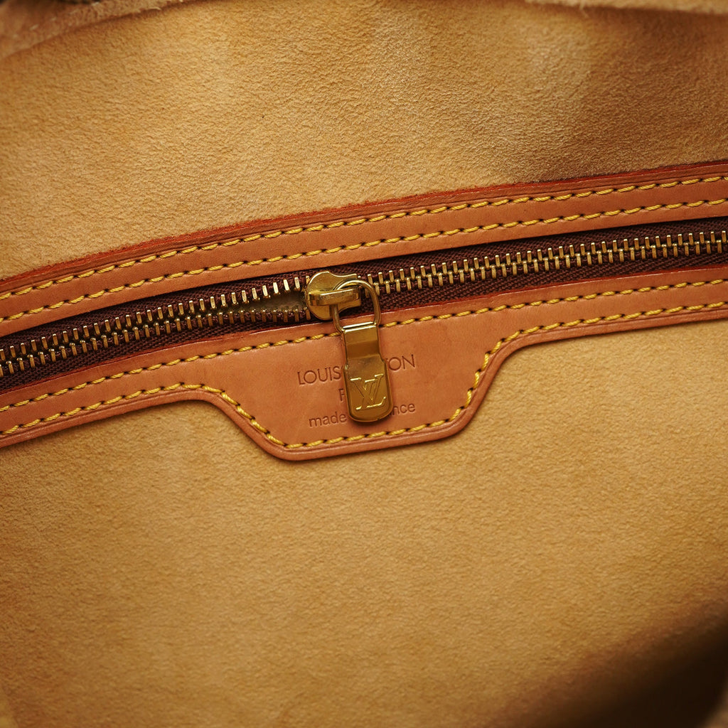 Brown Monogram Canvas Looping Shoulder Bag
