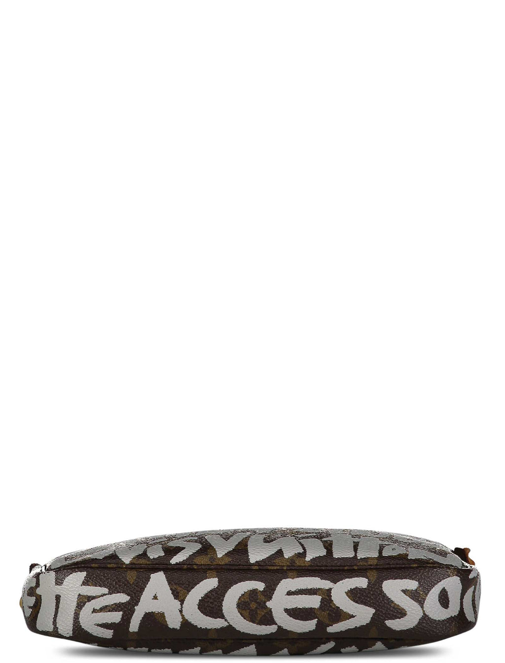 Stephen Sprouse Grey Graffiti Pochette