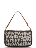 Stephen Sprouse Grey Graffiti Pochette