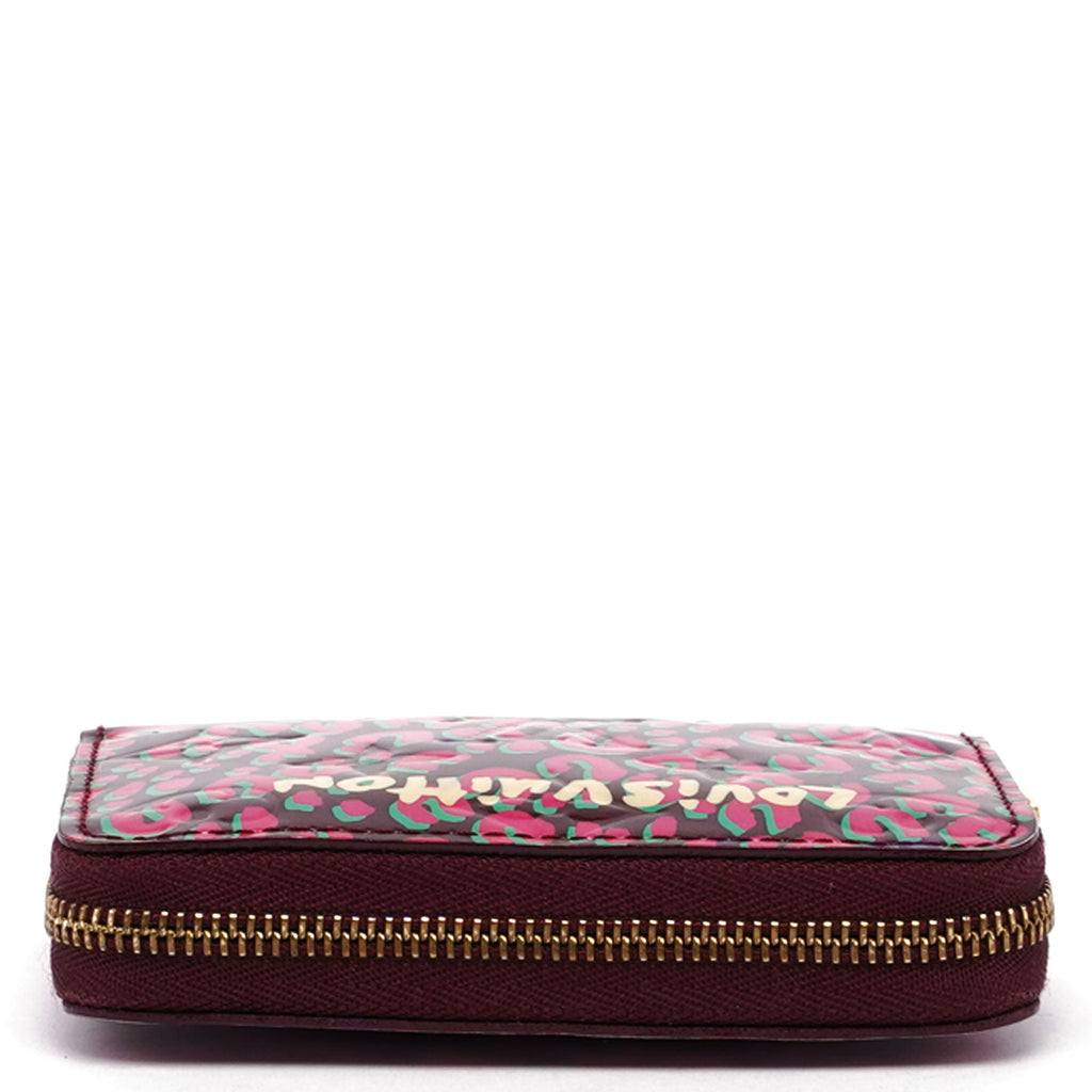 Stephen Sprouse Leopard Graffiti Zippy Wallet