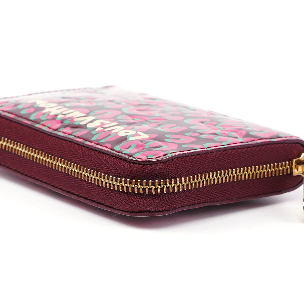 Stephen Sprouse Leopard Graffiti Zippy Wallet