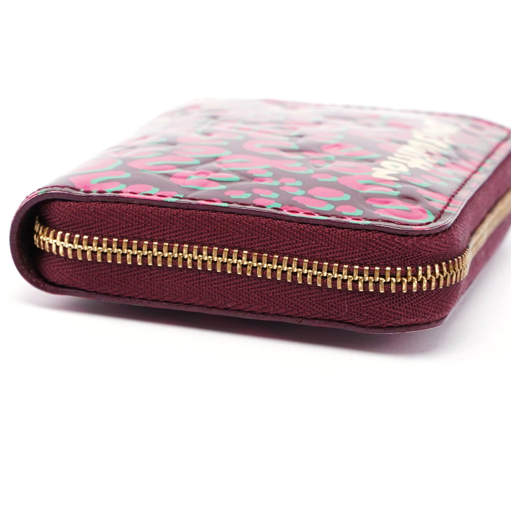 Stephen Sprouse Leopard Graffiti Zippy Wallet