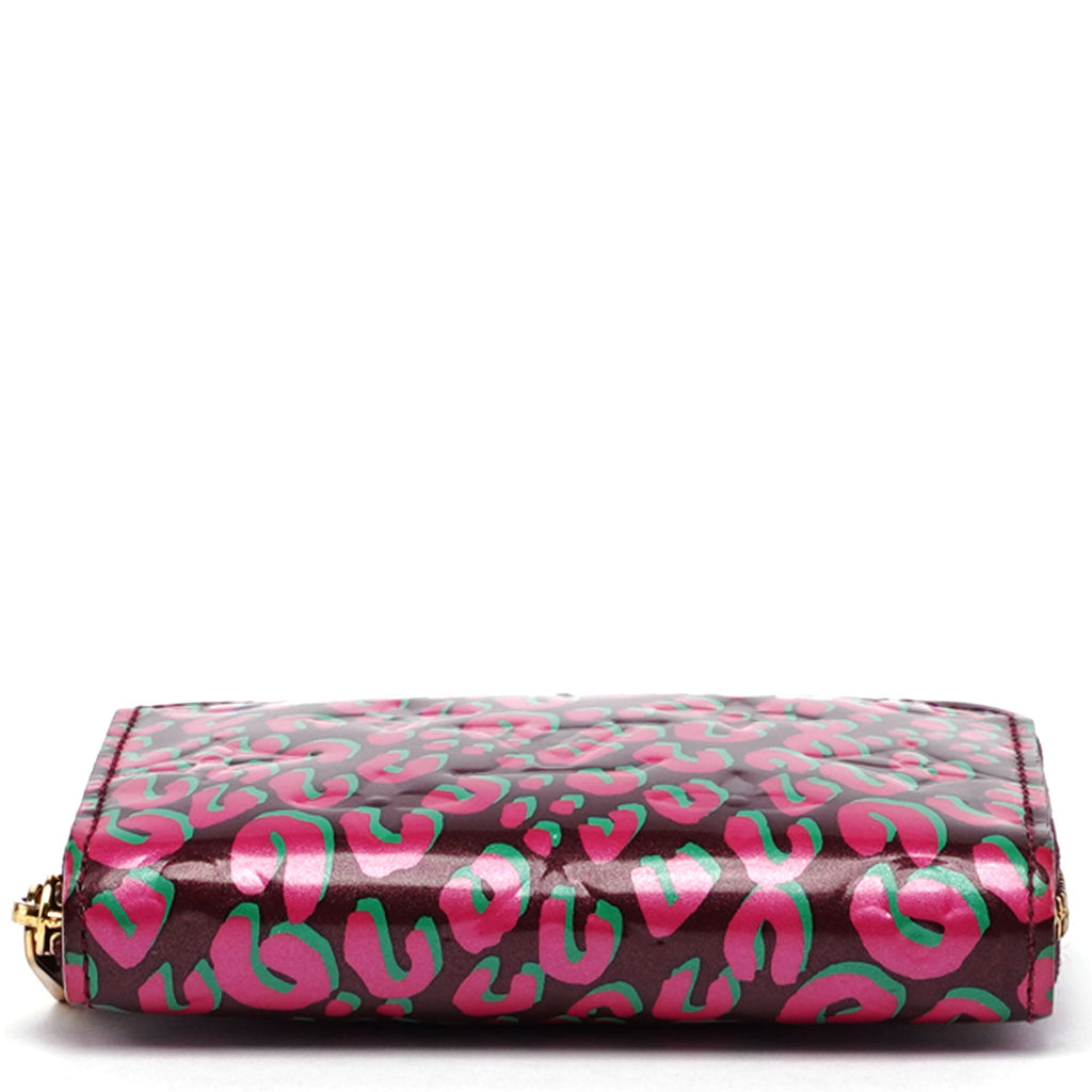 Stephen Sprouse Leopard Graffiti Zippy Wallet
