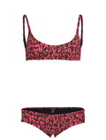 Stephen Sprouse Pink Graffiti Bikini