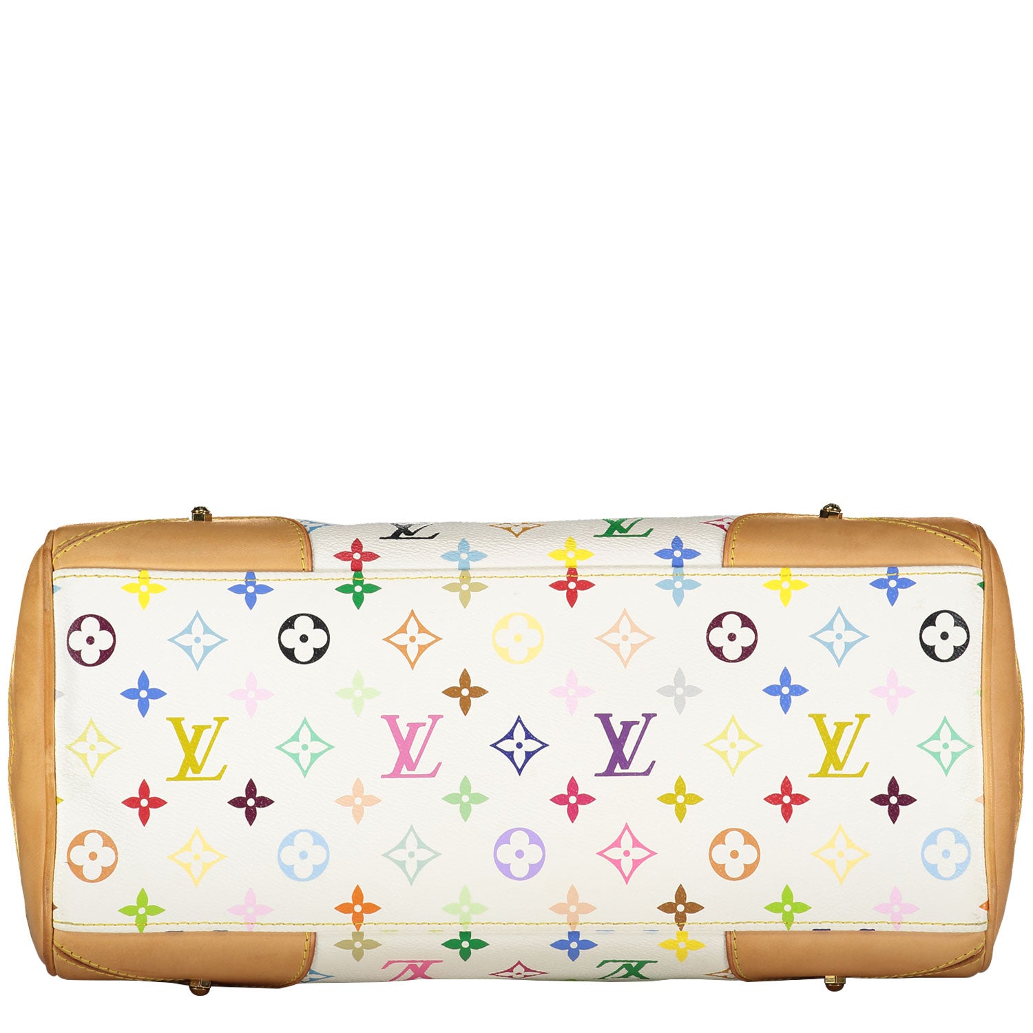 White Multicolour Monogram Murakami Claudia Bag