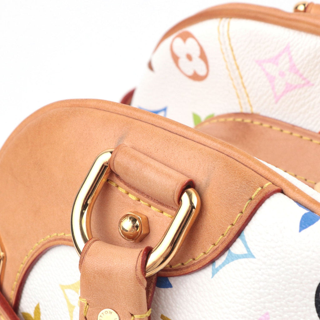 White Multicolour Monogram Murakami Claudia Bag