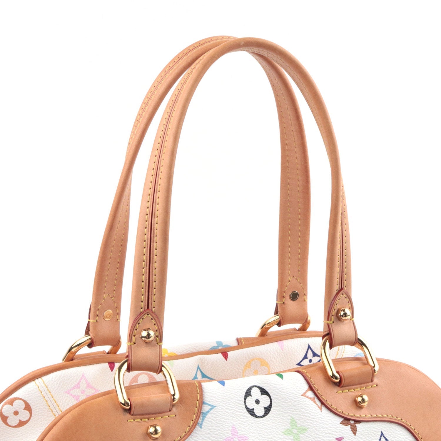 White Multicolour Monogram Murakami Claudia Bag