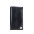 Chanel Coco Button Leather Long Wallet