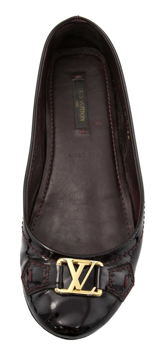 Louis Vuitton Amarante Initial Ballerina Flats 36