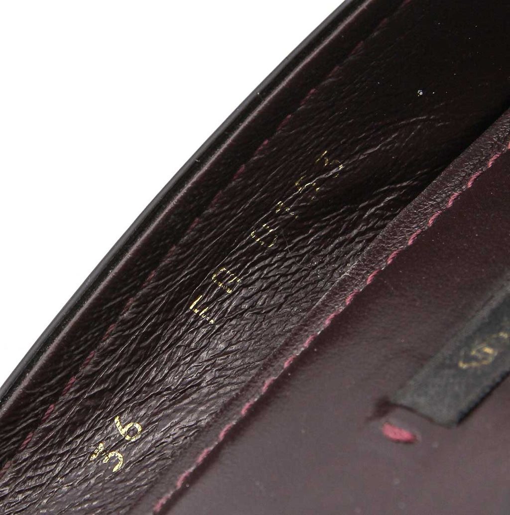 Louis Vuitton Amarante Initial Ballerina Flats 36