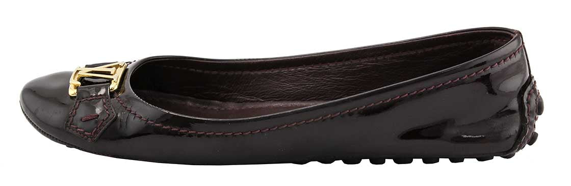 Louis Vuitton Amarante Initial Ballerina Flats 36