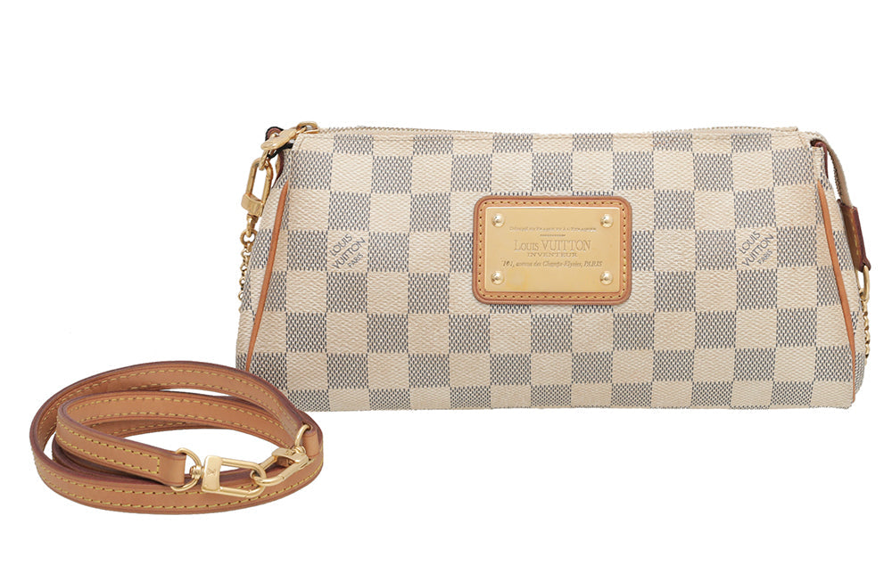 Louis Vuitton Azur Eva Clutch Bag