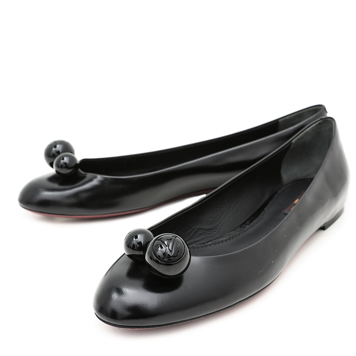 Louis Vuitton Black Betty Ballerina Flats 42