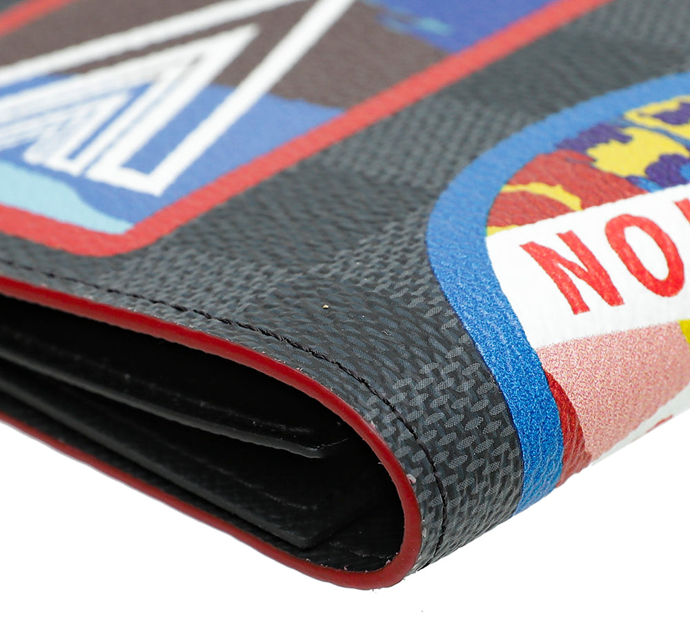 Louis Vuitton Graphite Swiss Alps Passport Cover