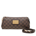 Louis Vuitton Brown Ebene Eva Clutch Bag
