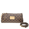 Louis Vuitton Ebene Eva Clutch Bag