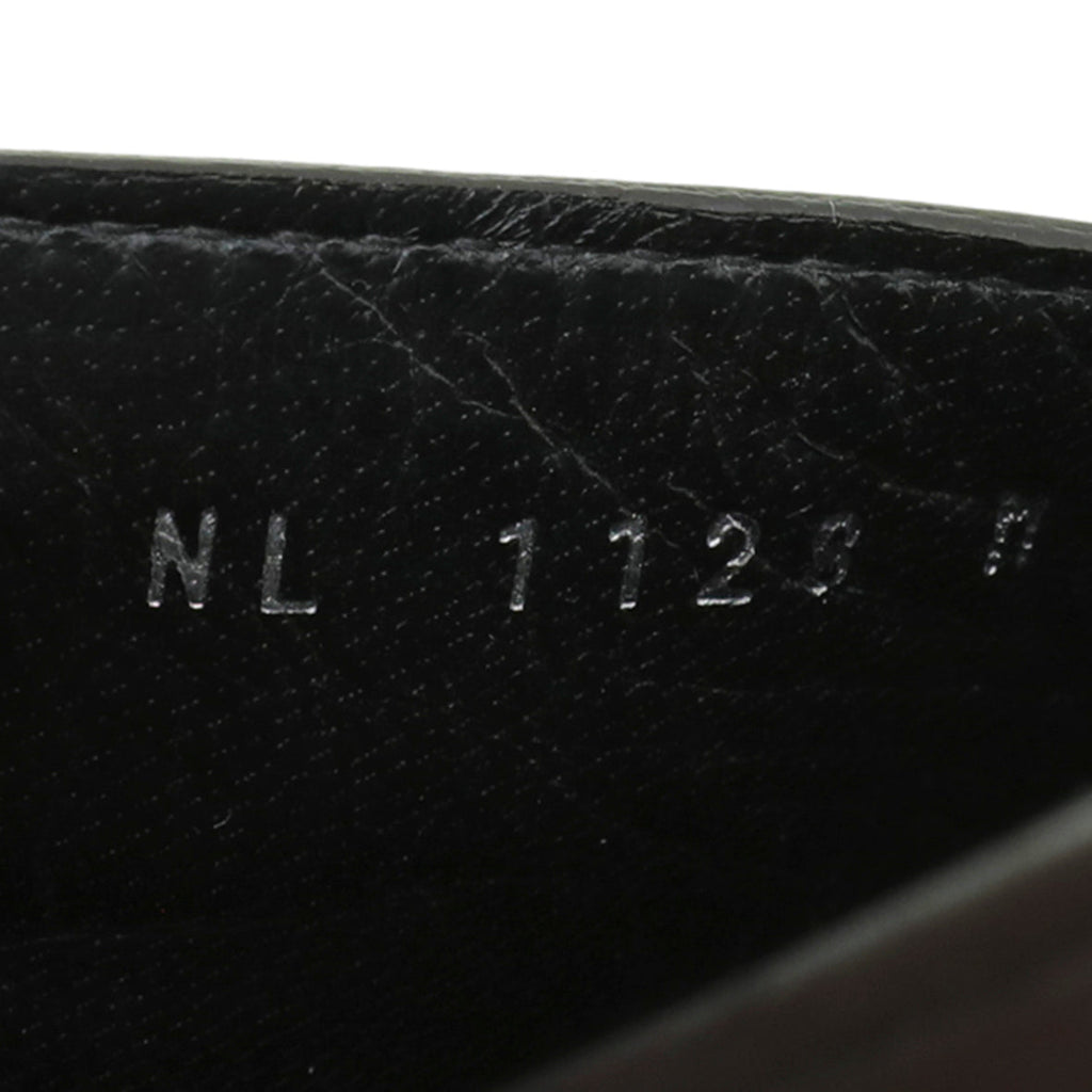 Louis Vuitton Ebene Lock It Flat Mules 38