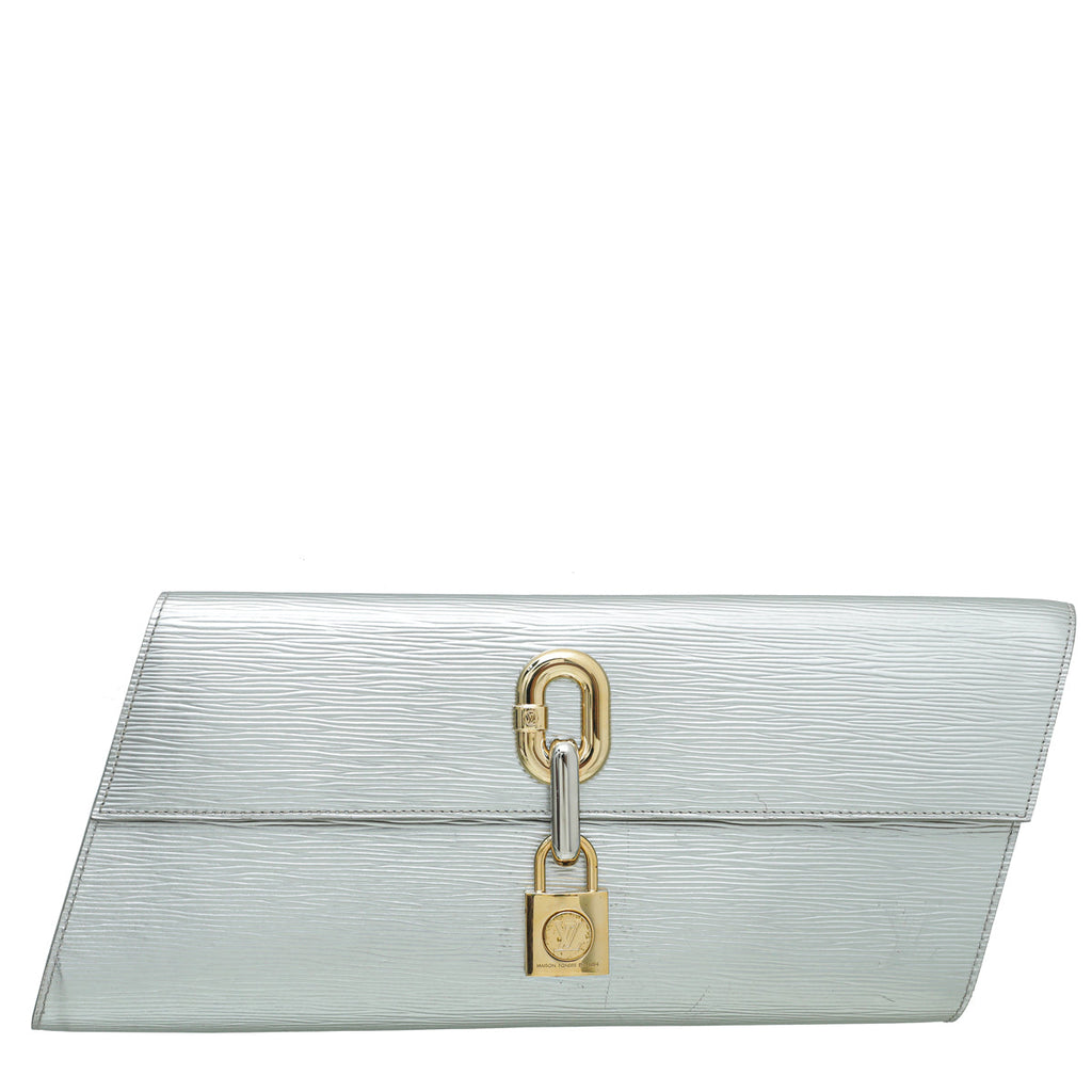 Louis Vuitton Silver Blade Clutch