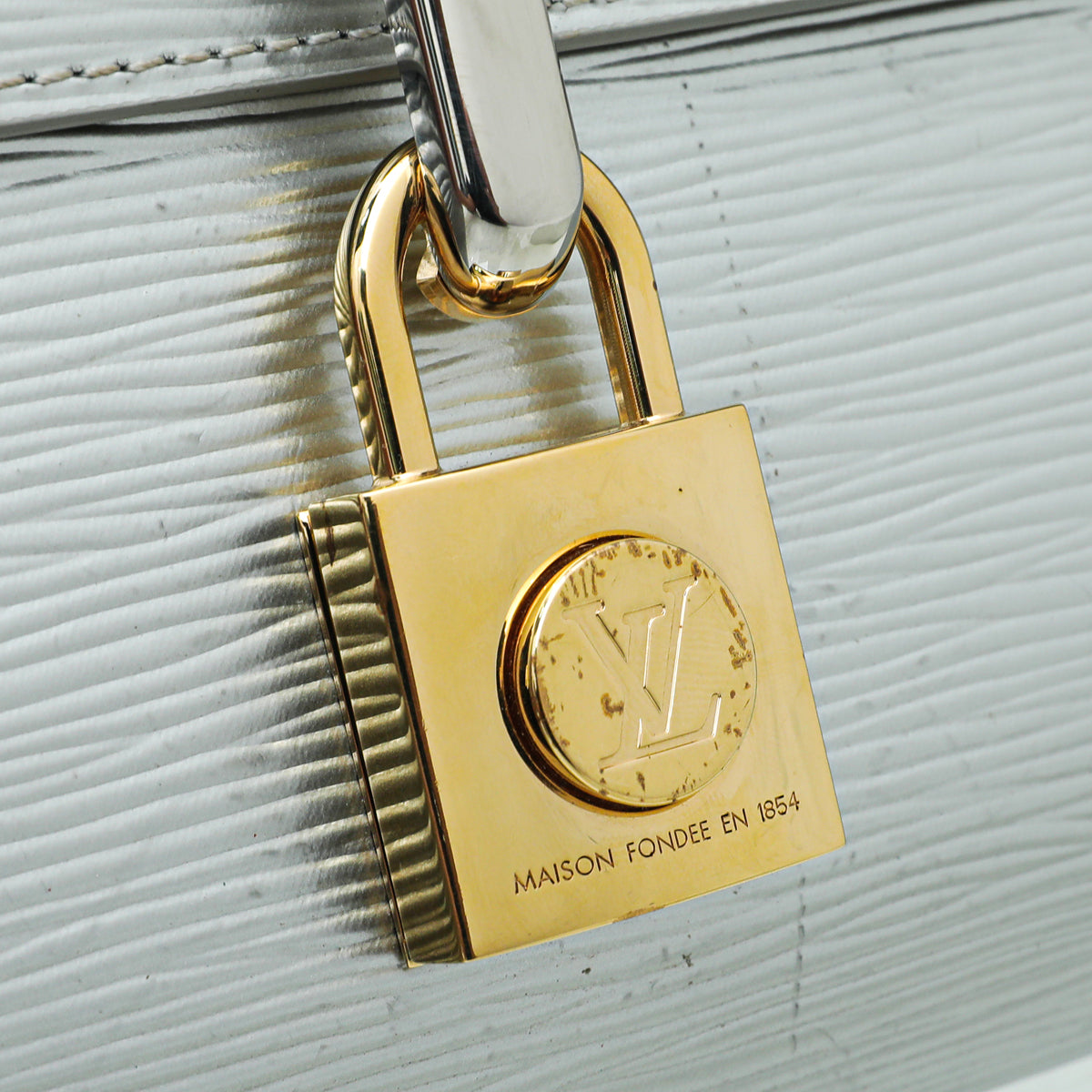 Louis Vuitton Silver Blade Clutch