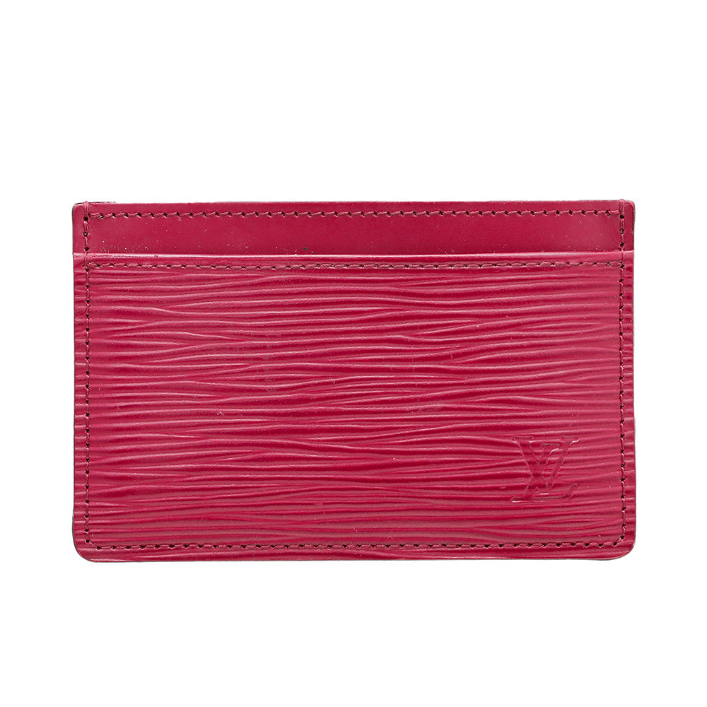 Louis Vuitton Magenta Card Holder
