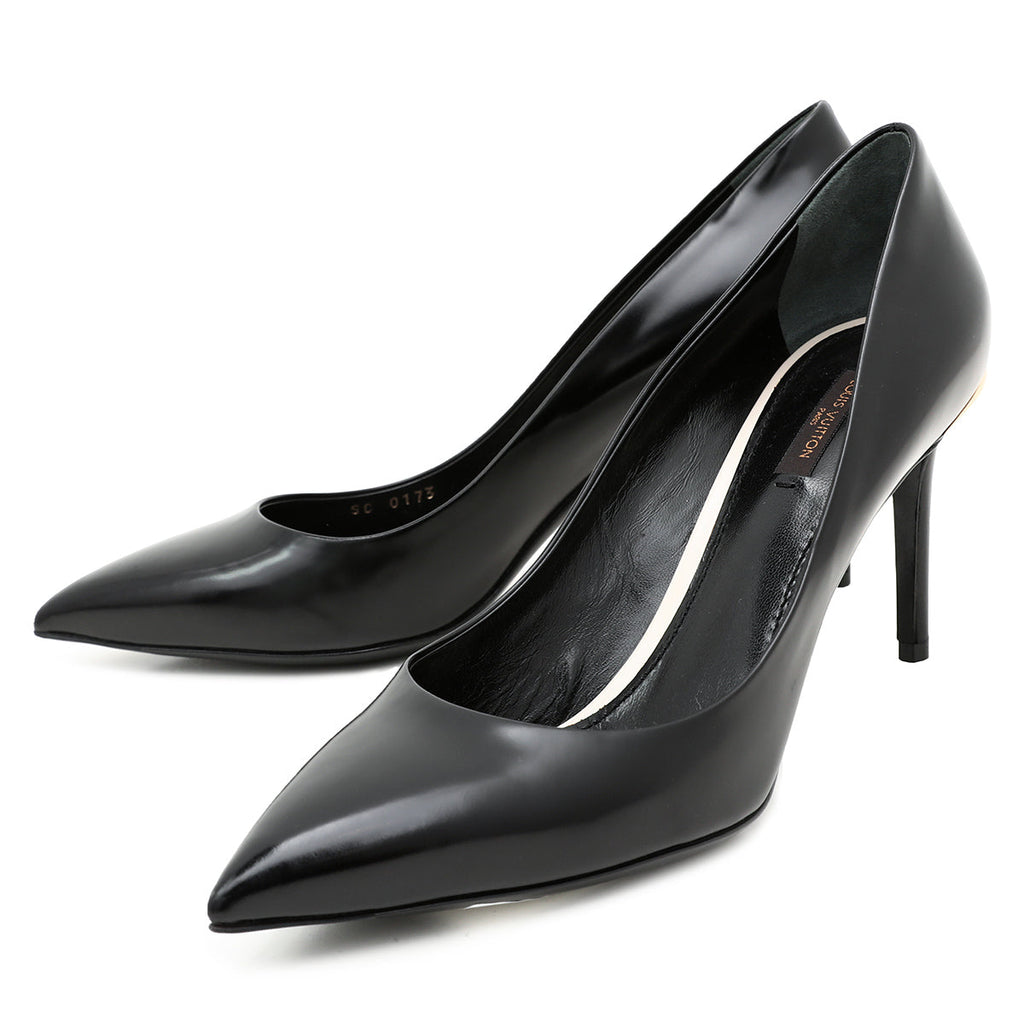 Louis Vuitton Black Eyeline Pumps 42