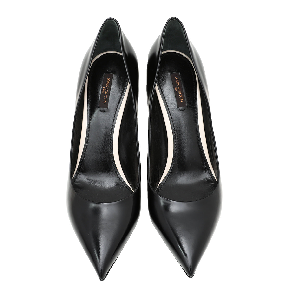 Louis Vuitton Black Eyeline Pumps 42