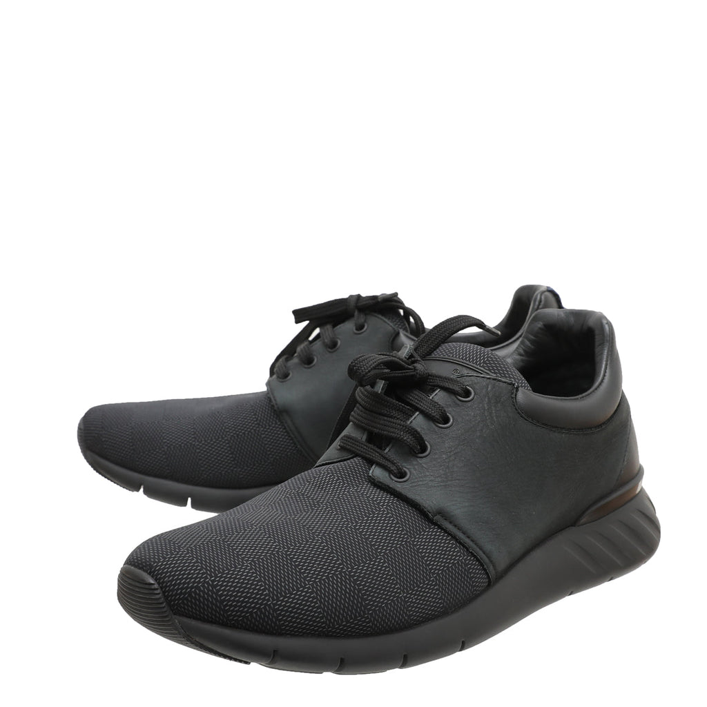 Louis Vuitton Black Fastlane Men Sneakers 41