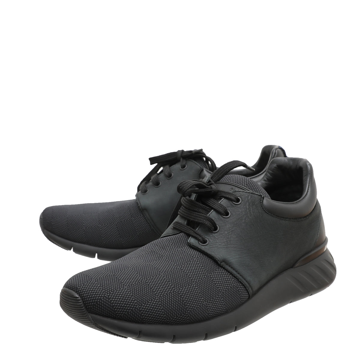 Louis Vuitton Black Fastlane Men Sneakers 41