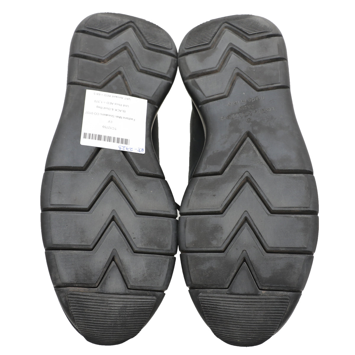 Louis Vuitton Black Fastlane Men Sneakers 41