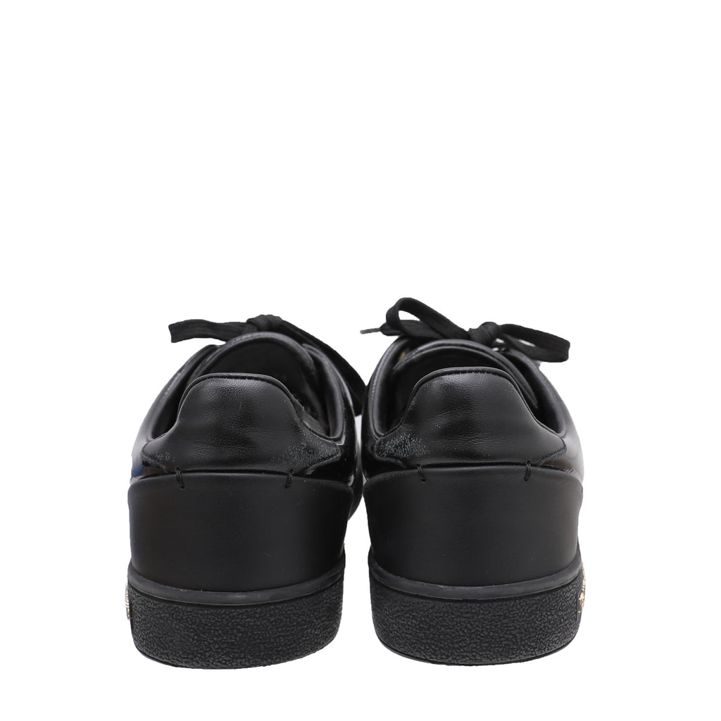 Louis Vuitton Black Vernis Front Sneakers 35
