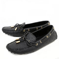 Louis Vuitton Black Gloria Loafers 36