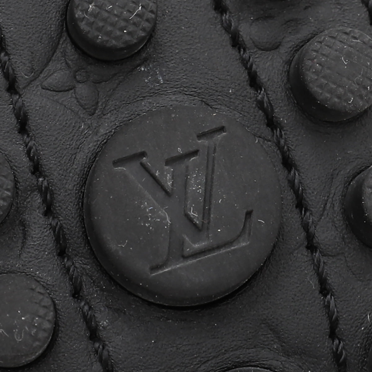 Louis Vuitton Black Gloria Loafers 36