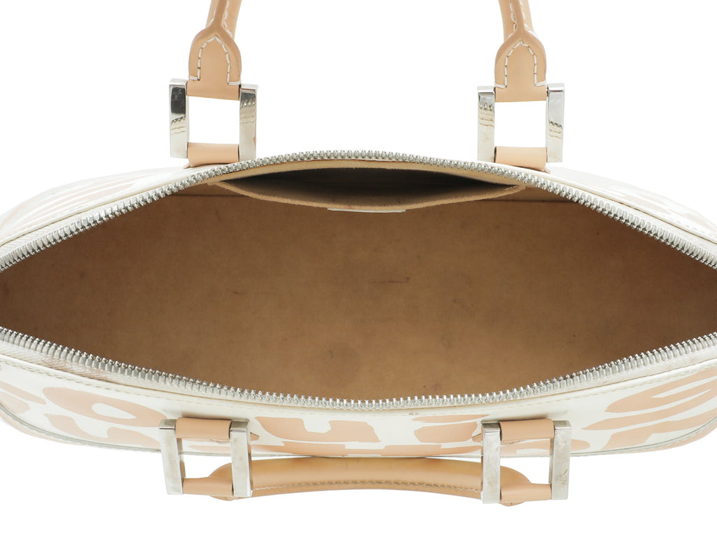 Louis Vuitton Bicolor Graffiti Horizontal Alma Bag