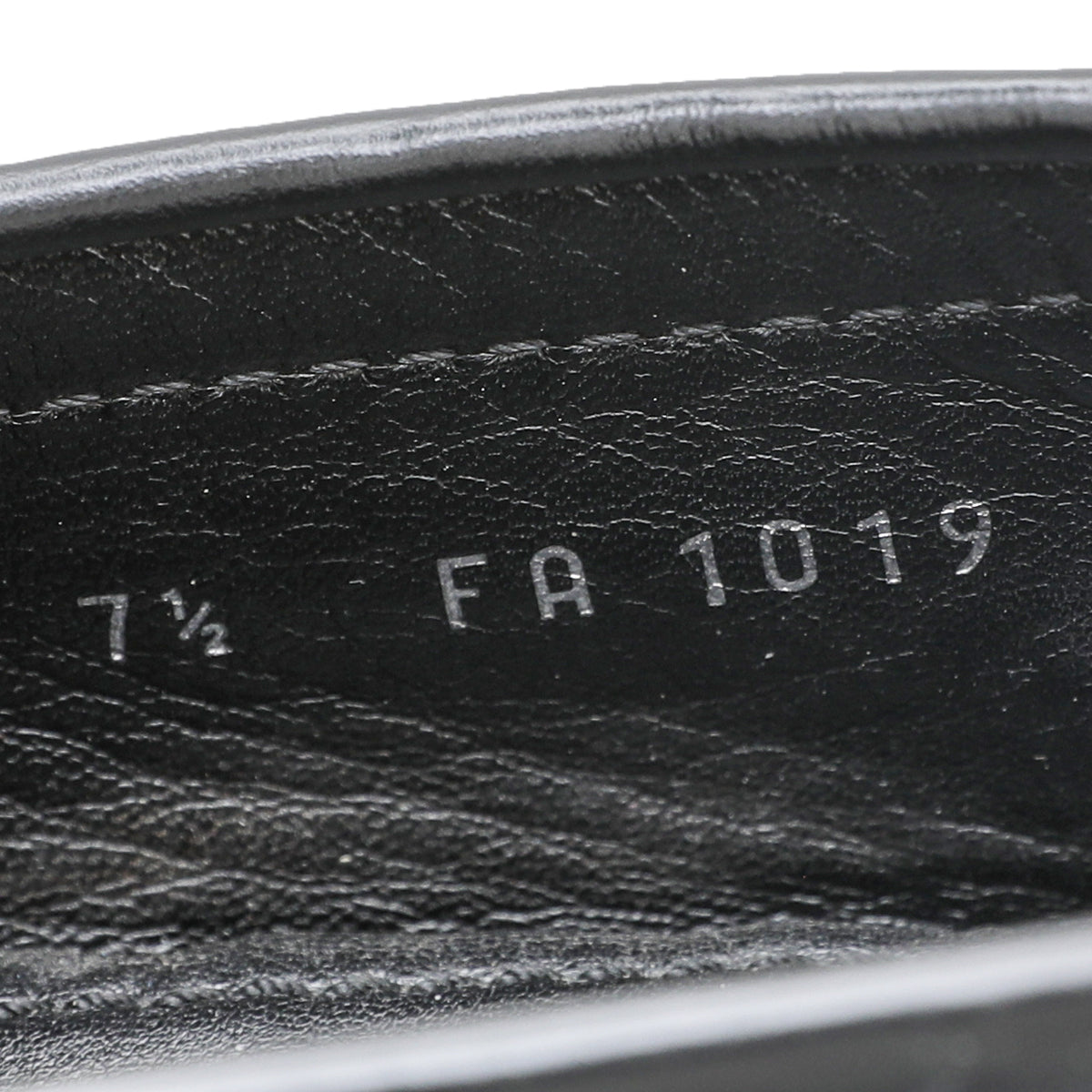 Louis Vuitton Black Hockenheim Moccasin Loafer 7.5