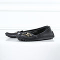Louis Vuitton Black Initial Loafers Size 39