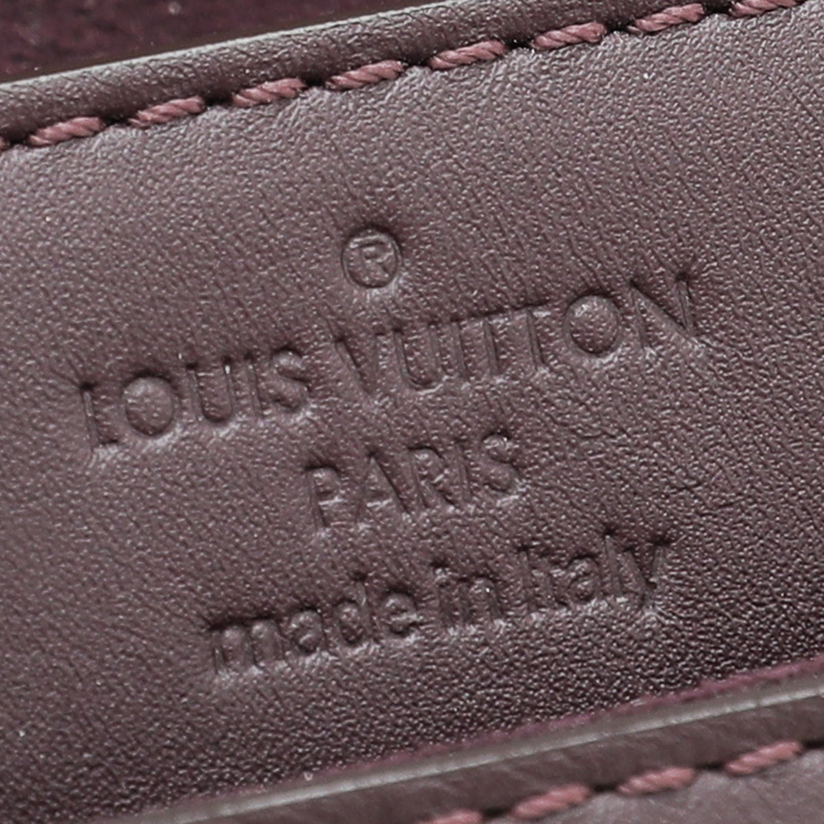 Louis Vuitton Violet Louise Matte Chain Clutch