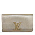 Louis Vuitton Metallic Gold Louise Clutch