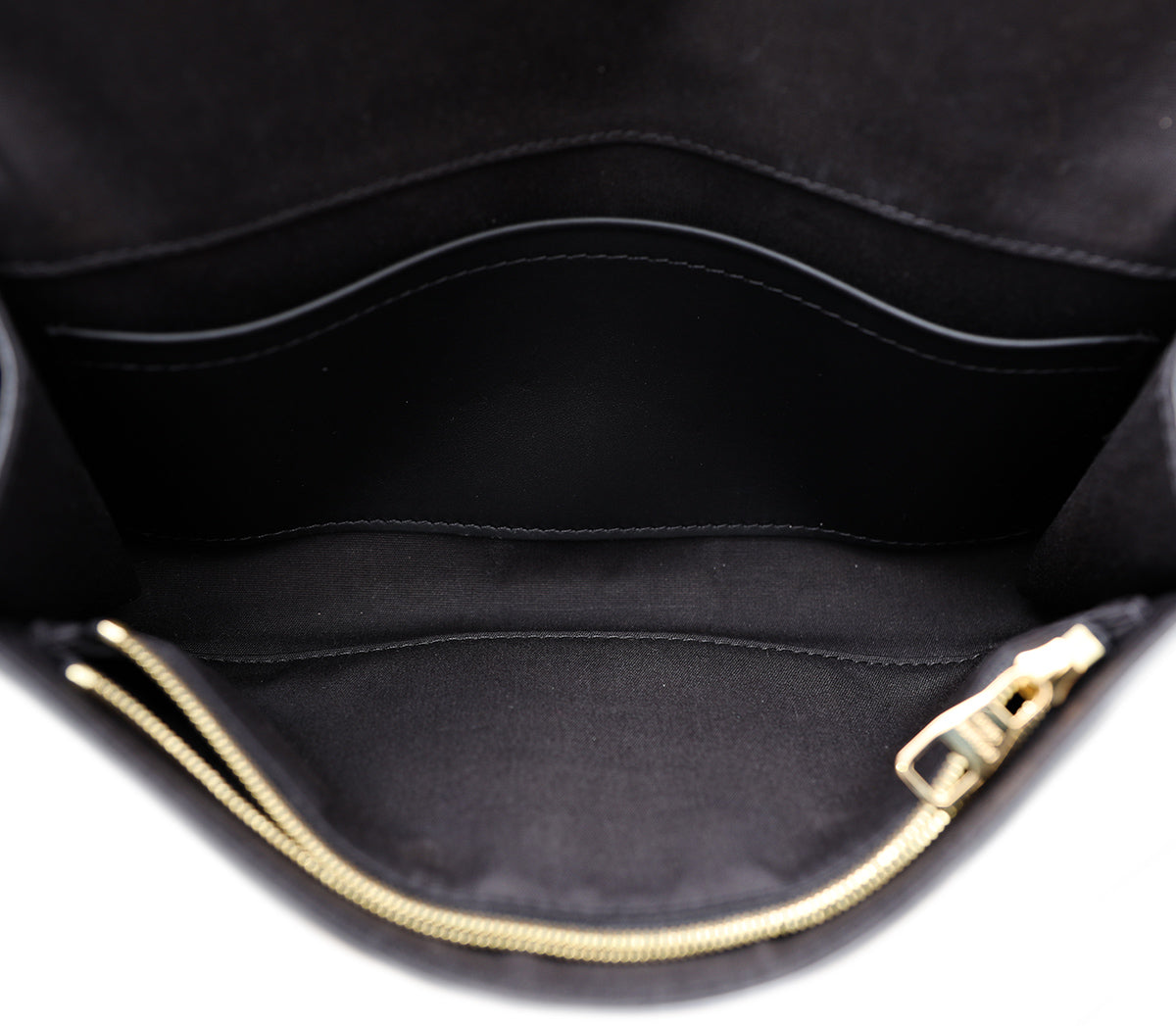 Louis Vuitton Black Louise Clutch