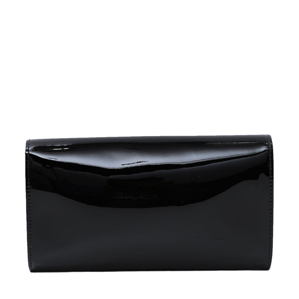 Louis Vuitton Black Louise Clutch
