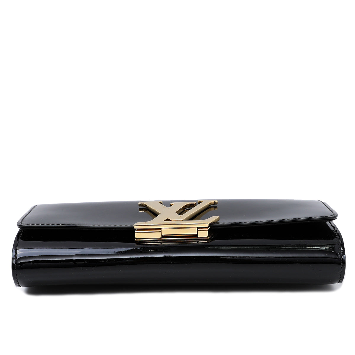 Louis Vuitton Black Louise Clutch