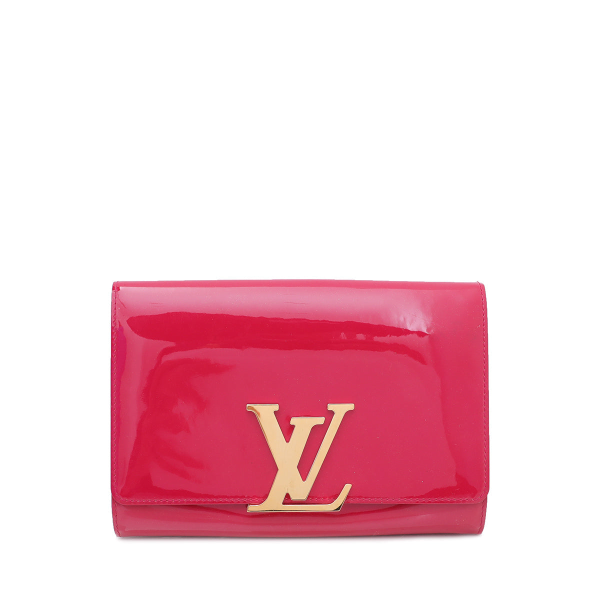 Louis Vuitton Framboise Vernis Louise Clutch