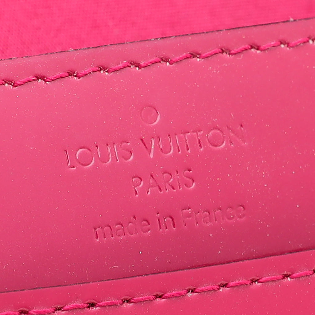 Louis Vuitton Framboise Vernis Louise Clutch