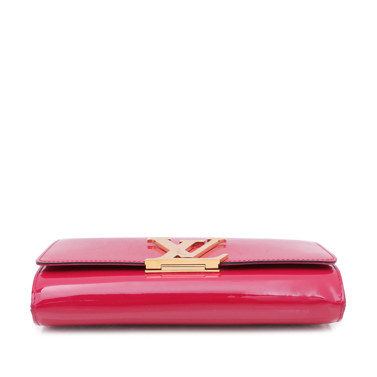 Louis Vuitton Framboise Vernis Louise Clutch