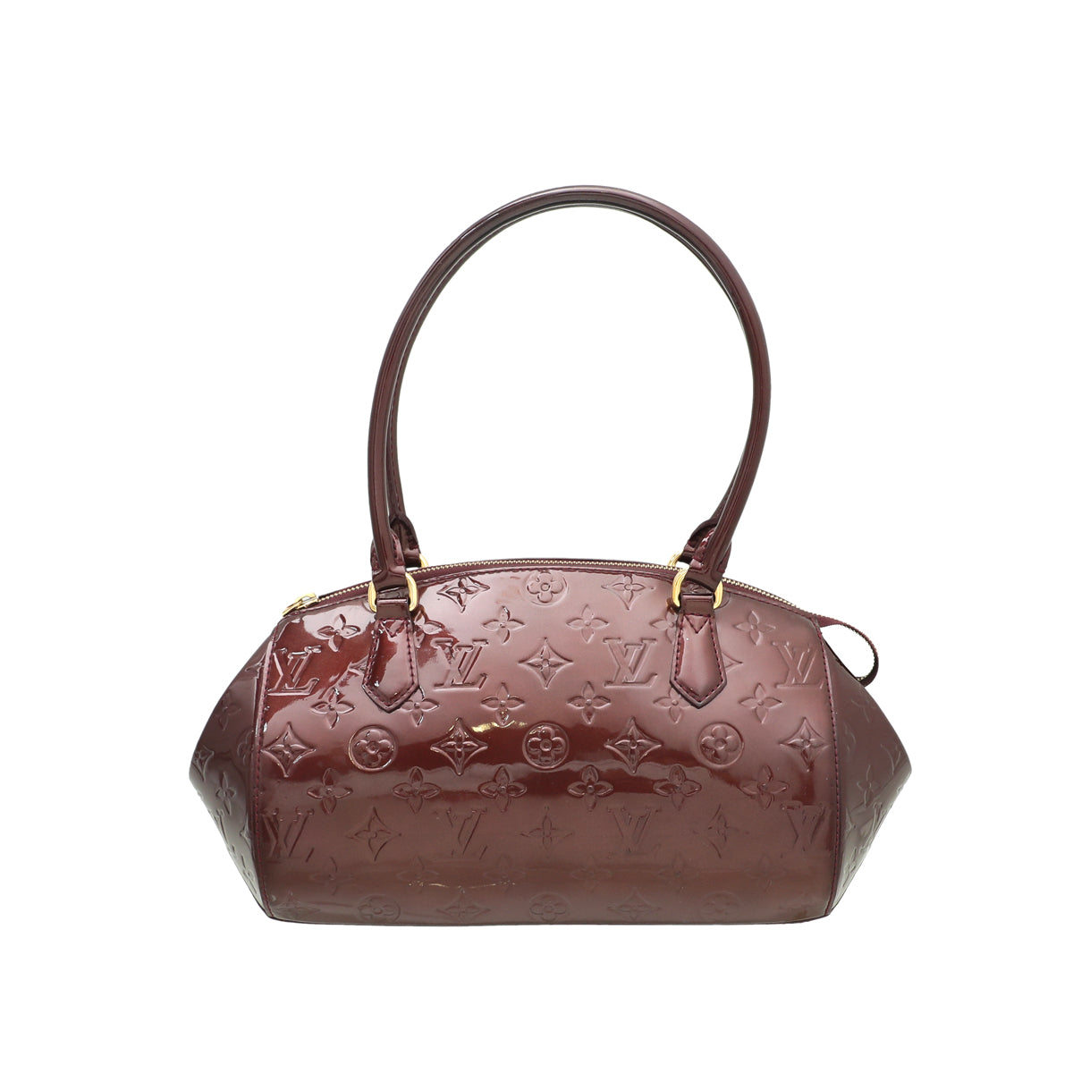 Louis Vuitton Rouge Fauviste Monogram Vernis Sherwood PM Bag