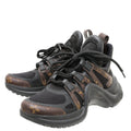 Louis Vuitton Monogram Black Archlight Sneakers 36