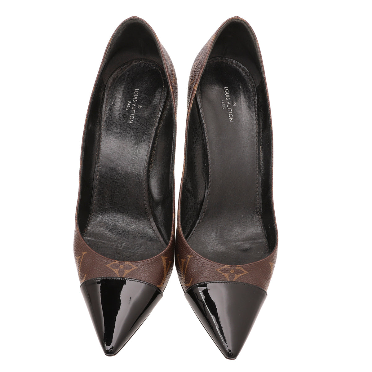Louis Vuitton Bicolor Monogram Vernis pumps 39.5