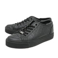 Louis Vuitton Black Monogram Empreinte Low Top Sneakers 37.5