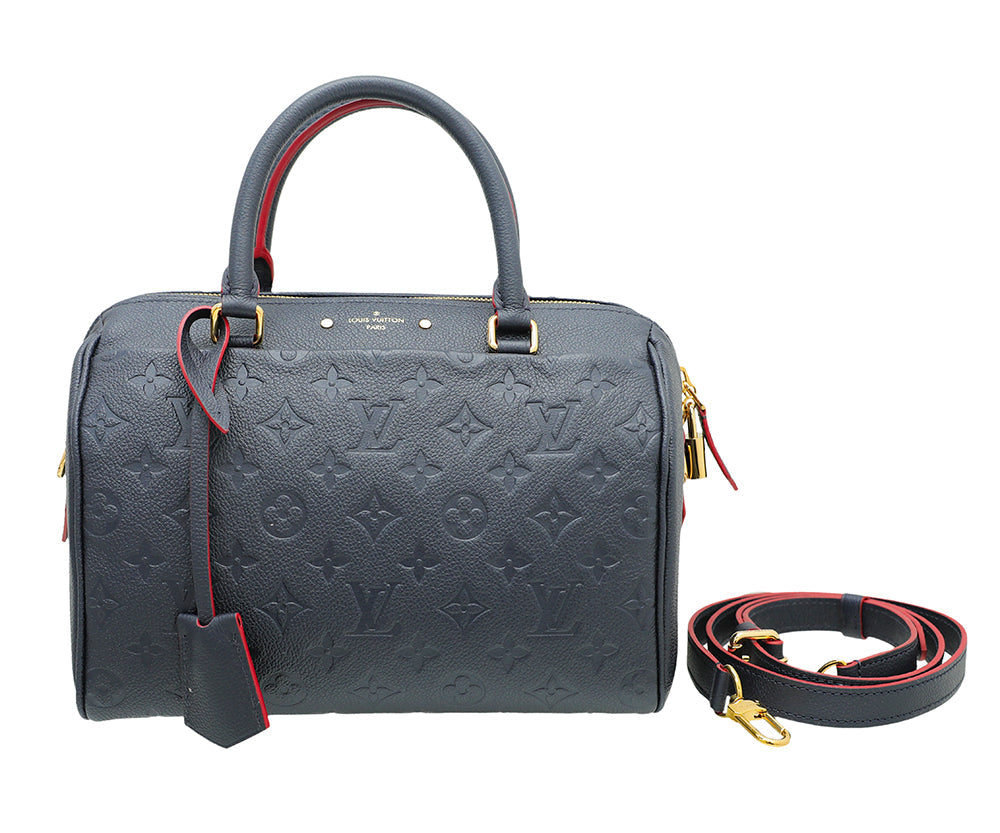 Louis Vuitton Bicolor Monogram Empreinte Speedy 25 Bag