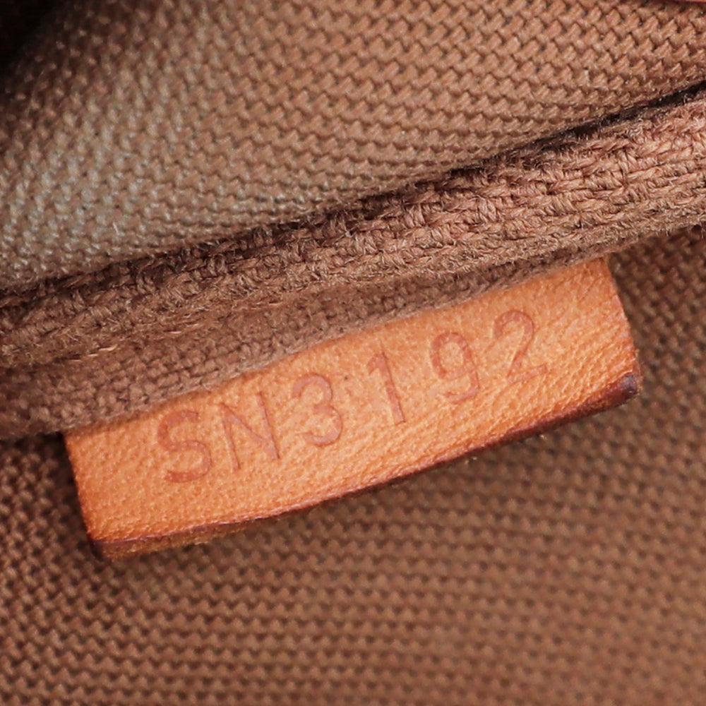 Louis Vuitton Brown Monogram Eva Clutch Bag